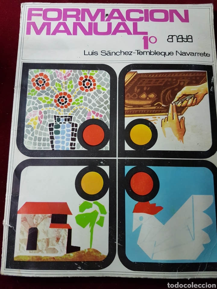 Libros de segunda mano: Libro escuela formacion manual 1969 - Foto 1