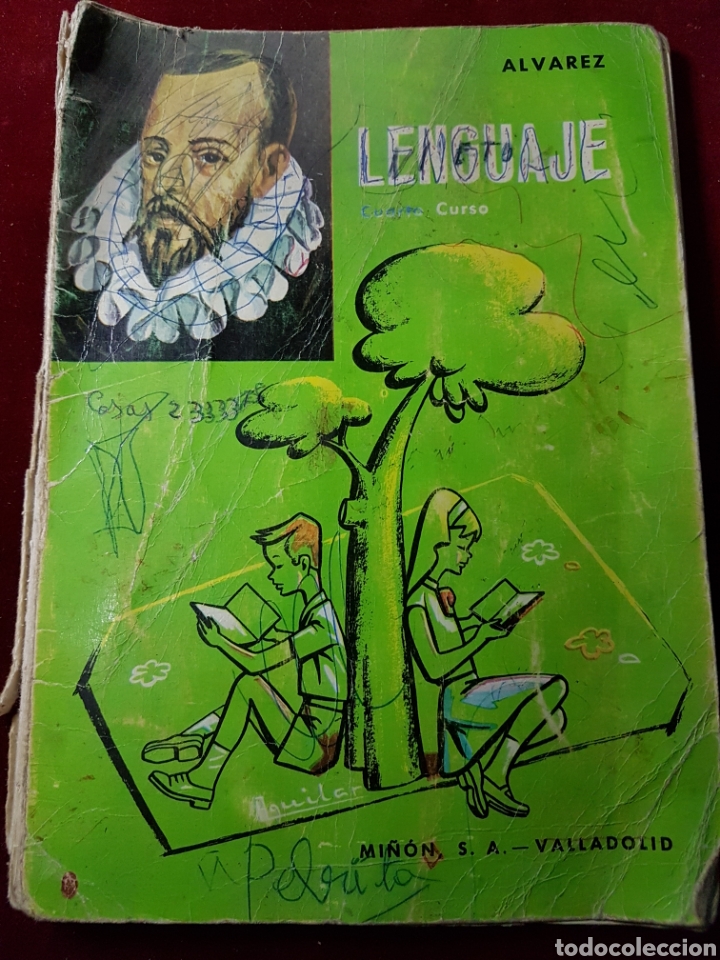 Libros de segunda mano: Libro escuela Lenguaje 1966 - Foto 1