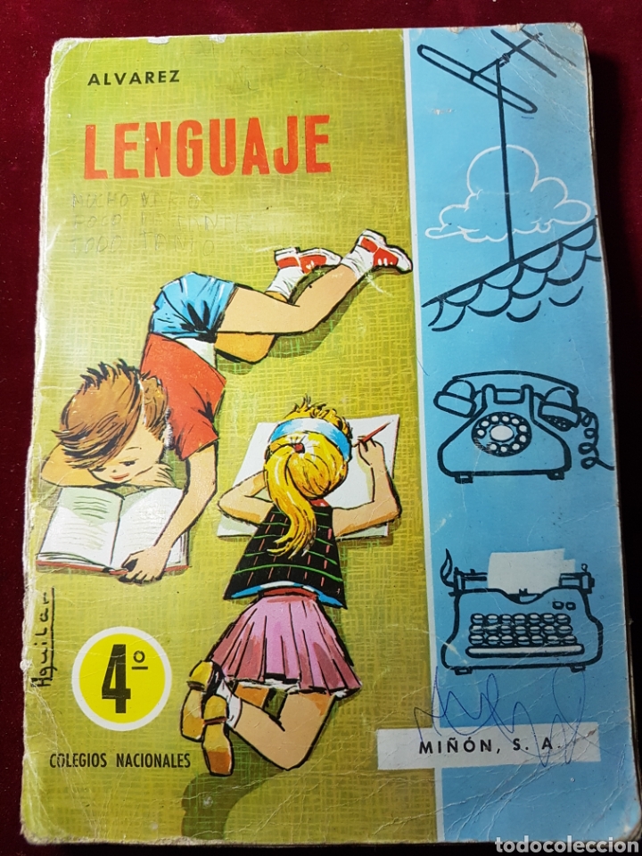 Libros de segunda mano: Libro escuela lenguaje 1969 - Foto 1
