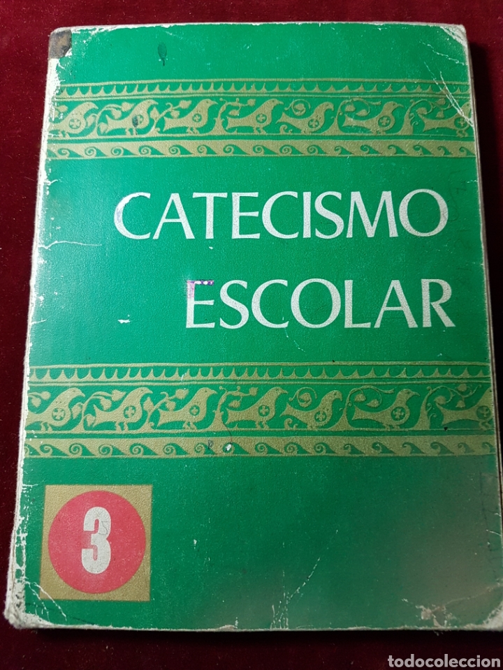 Libros de segunda mano: Libro escuela catecismo escolar 1968 - Foto 1