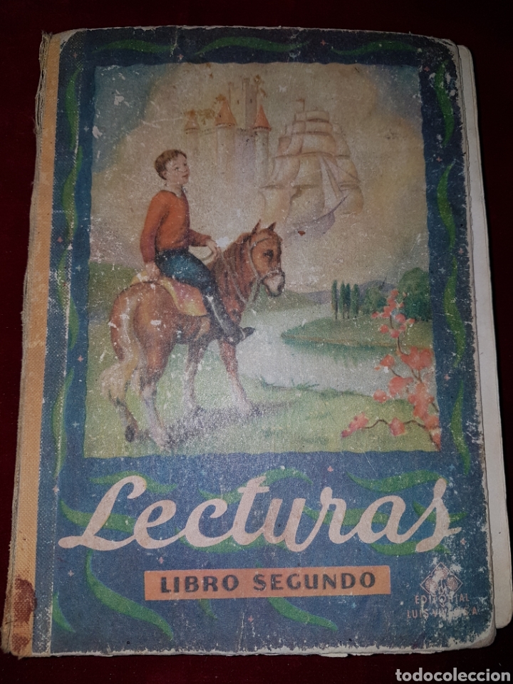 Libros de segunda mano: Libro escuela lecturas segundo libro 1950 - Foto 1
