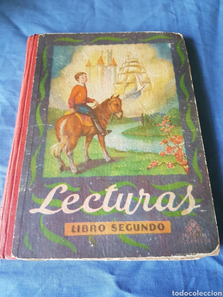 Libros de segunda mano: Libro escuela lecturas segundo curso 1953 - Foto 1
