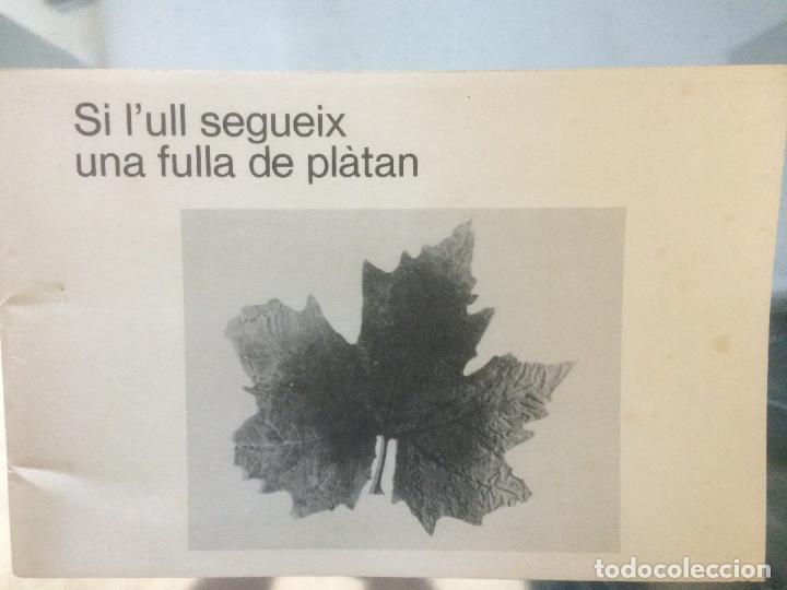 Libros de segunda mano: SI L&acute;ULL SEGUEIX UNA FULLA DE PLATAN - Foto 1