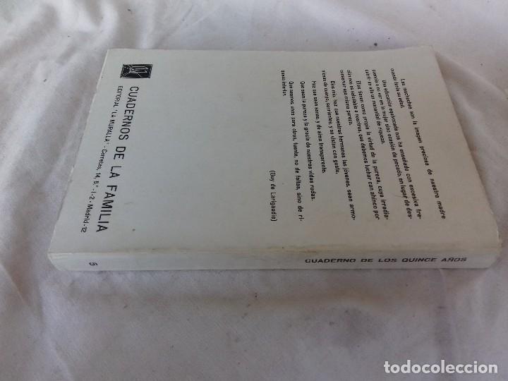 Libros de segunda mano: CUADERNO DE LOS 15 A&Ntilde;OS-E. Jimenez. La muralla - Foto 2