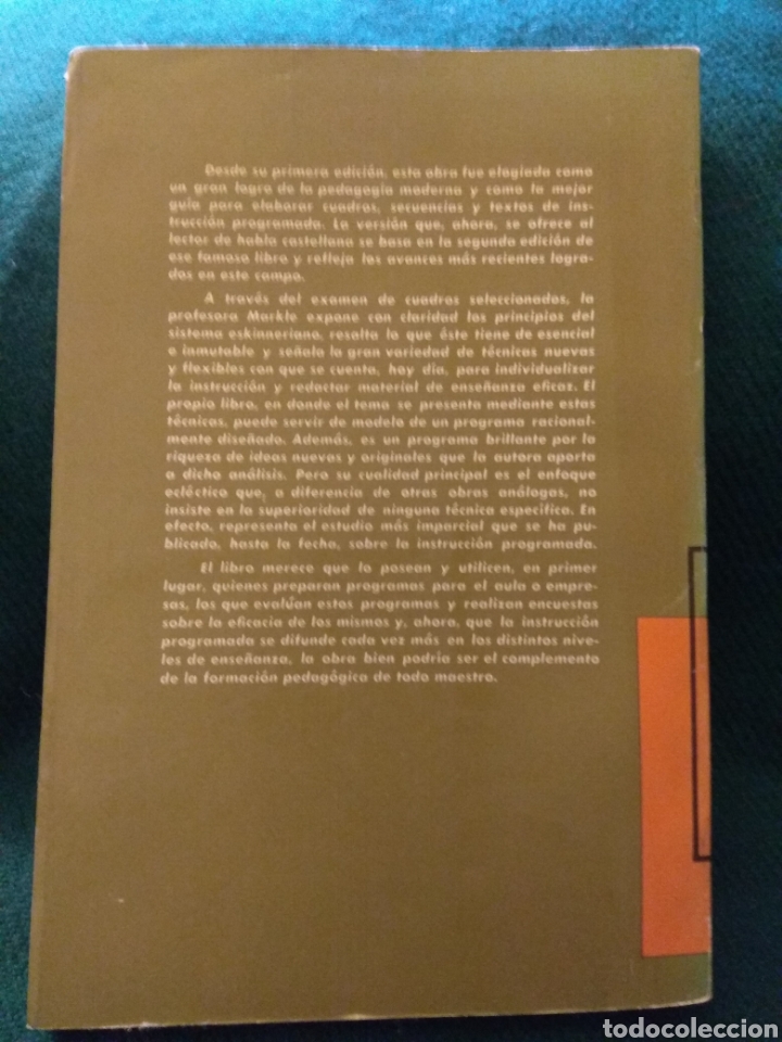 Libros de segunda mano: Instrucci&oacute;n programada. An&aacute;lisis de cuadros buenos y malos. Susan Meyer. 1971 - Foto 2