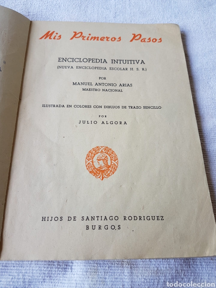Libros de segunda mano: Libro escuela Mis primeros pasos 1956 - Foto 2
