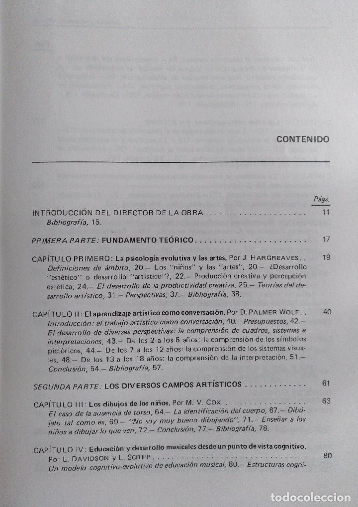 Libros de segunda mano: Infancia y educaci&oacute;n art&iacute;stica. - Foto 3