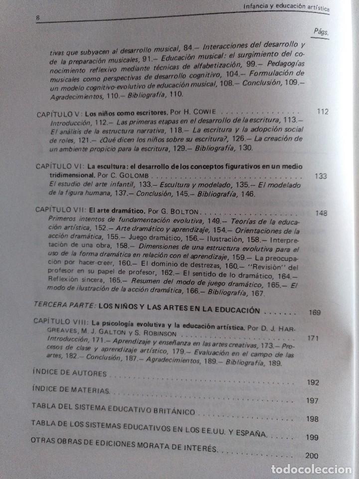 Libros de segunda mano: Infancia y educaci&oacute;n art&iacute;stica. - Foto 4