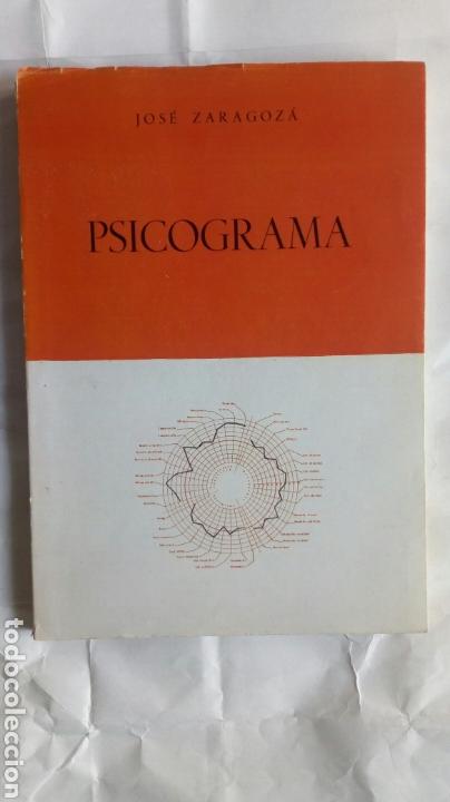 Libros de segunda mano: Psicograma. Jos&eacute; Zaragoz&aacute; Antich.