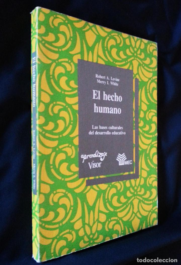 Libros de segunda mano: EL HECHO HUMANO | LEVINE, ROBERT | VISOR 1987 - Foto 1