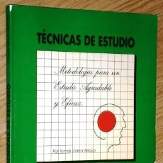 Libros de segunda mano: TÉCNICAS DE ESTUDIO POR TOMÁS VIANA ARROYO DE ED. BLÁZQUEZ EN VALENCIA 1991