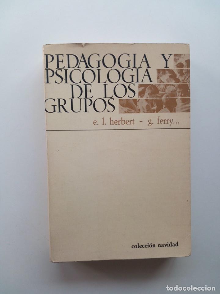 Libros de segunda mano: PEDAGOGIA Y PSICOLOGIA DE LOS GRUPOS - E L HERBERT G FERRY