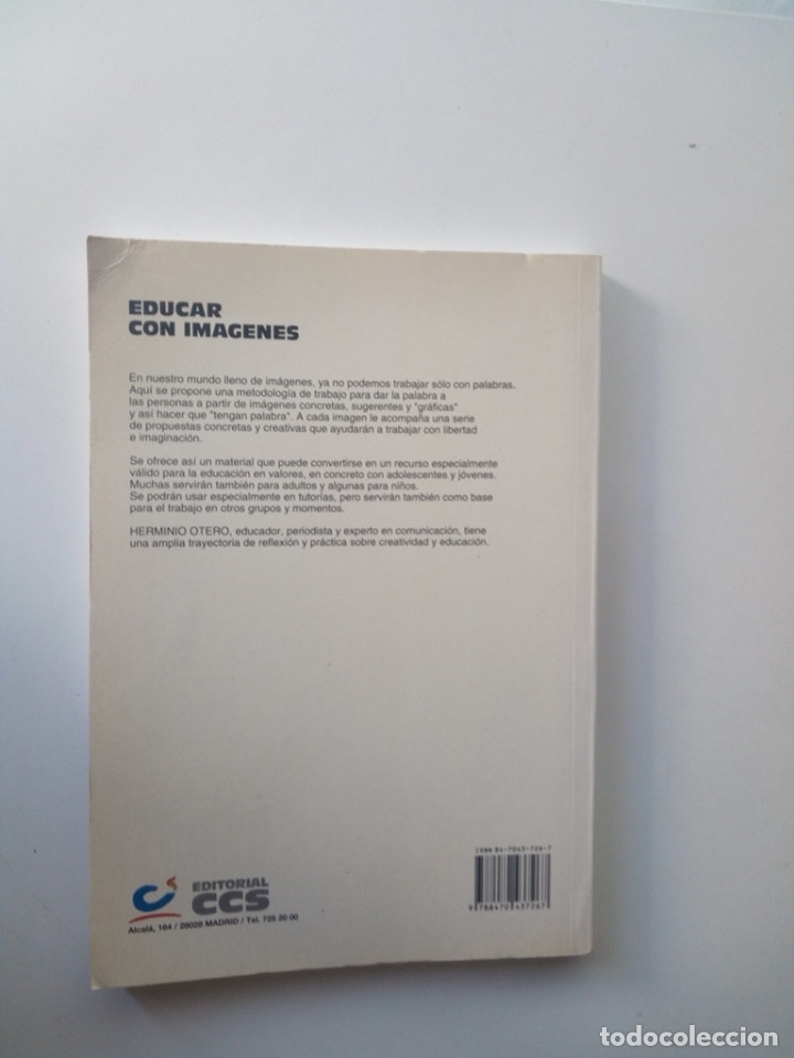Libros de segunda mano: EDUCAR CON IMAGENES - HERMINIO OTERO - Foto 2