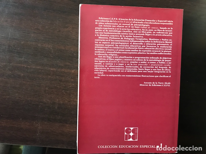 Libros de segunda mano: Para la integraci&oacute;n del deficiente. Francisco Javier P&eacute;rez - Foto 2