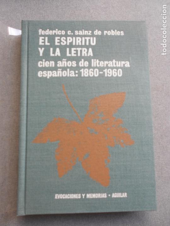 Libros de segunda mano: EL ESPIRITU Y LA LETRA - Foto 2