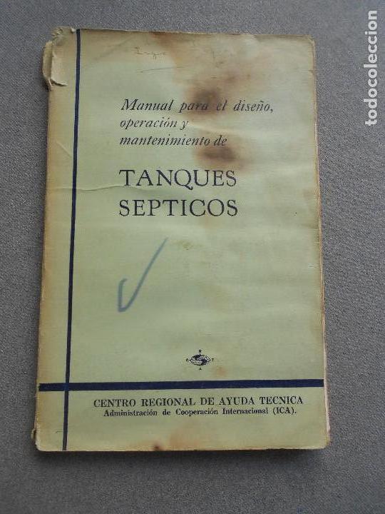 Libros de segunda mano: TANQUES SEPTICOS - Foto 1