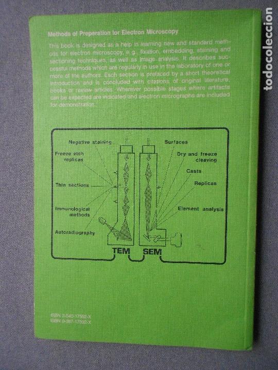 Libros de segunda mano: METHODS OF PREPARATION FOR ELECTRON MICROSCOPY - Foto 3