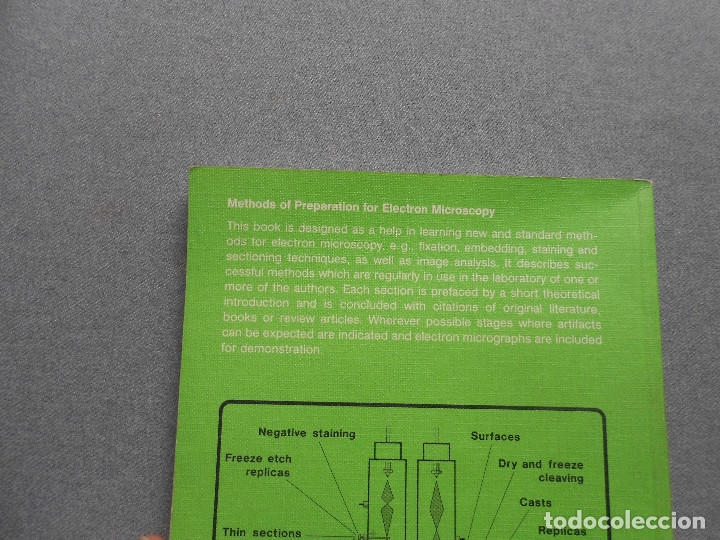 Libros de segunda mano: METHODS OF PREPARATION FOR ELECTRON MICROSCOPY - Foto 4