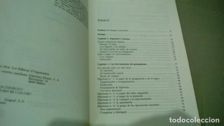 Libros de segunda mano: COMO APRENDER A RAZONAR.- J. DUMONT Y C. SCHUSTER - Foto 2