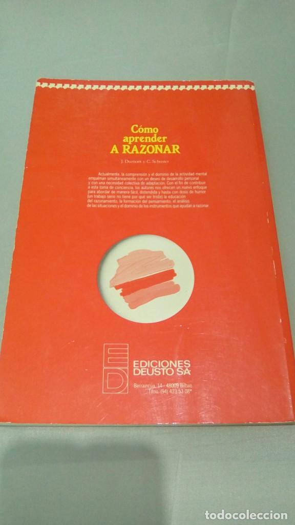Libros de segunda mano: COMO APRENDER A RAZONAR.- J. DUMONT Y C. SCHUSTER - Foto 5
