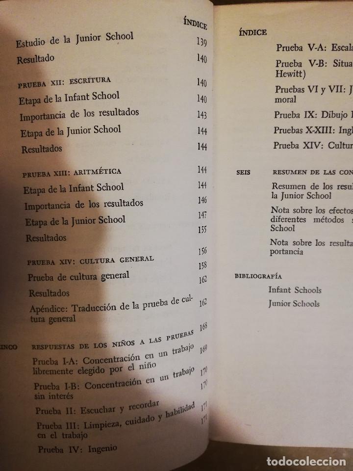 Libros de segunda mano: PRUEBAS EXPERIMENTALES PARA LA ESCUELA PRIMARIA (D. E. M. GARDNER) - Foto 7