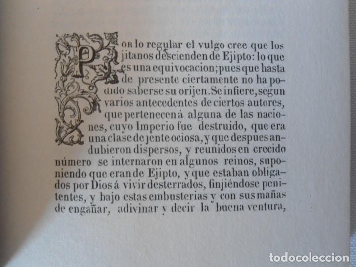 Libros de segunda mano: FASCIMIL DEL VOCABULARIO DEL DIALECTO JITANO - Foto 6