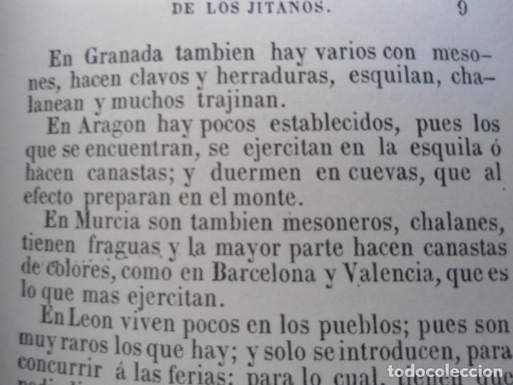 Libros de segunda mano: FASCIMIL DEL VOCABULARIO DEL DIALECTO JITANO - Foto 8