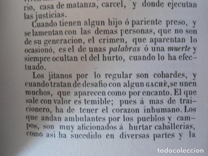 Libros de segunda mano: FASCIMIL DEL VOCABULARIO DEL DIALECTO JITANO - Foto 9