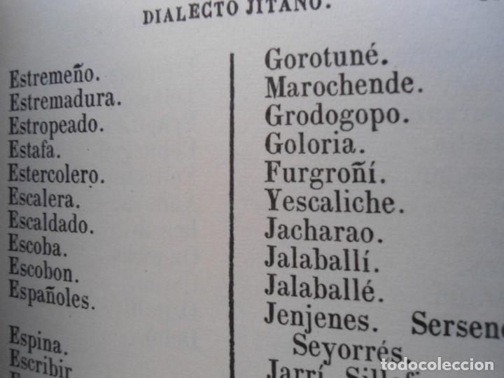Libros de segunda mano: FASCIMIL DEL VOCABULARIO DEL DIALECTO JITANO - Foto 13