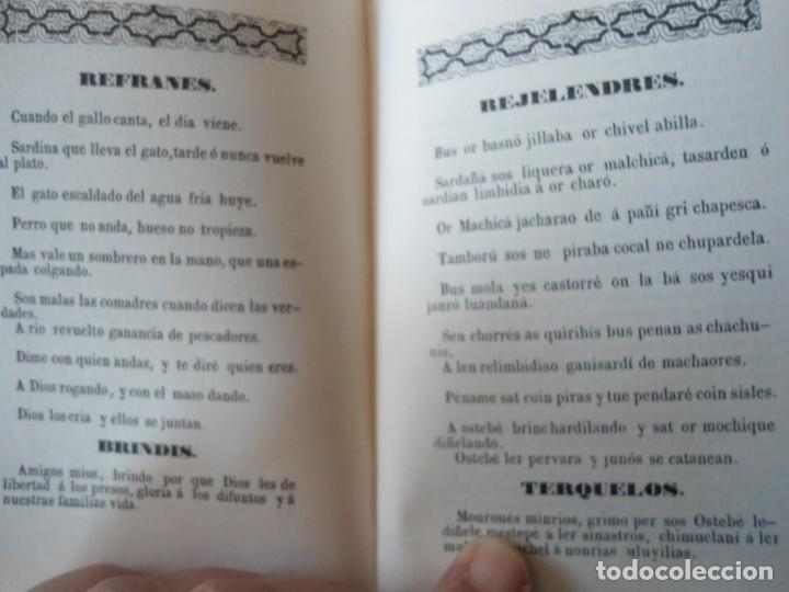 Libros de segunda mano: FASCIMIL DEL VOCABULARIO DEL DIALECTO JITANO - Foto 16