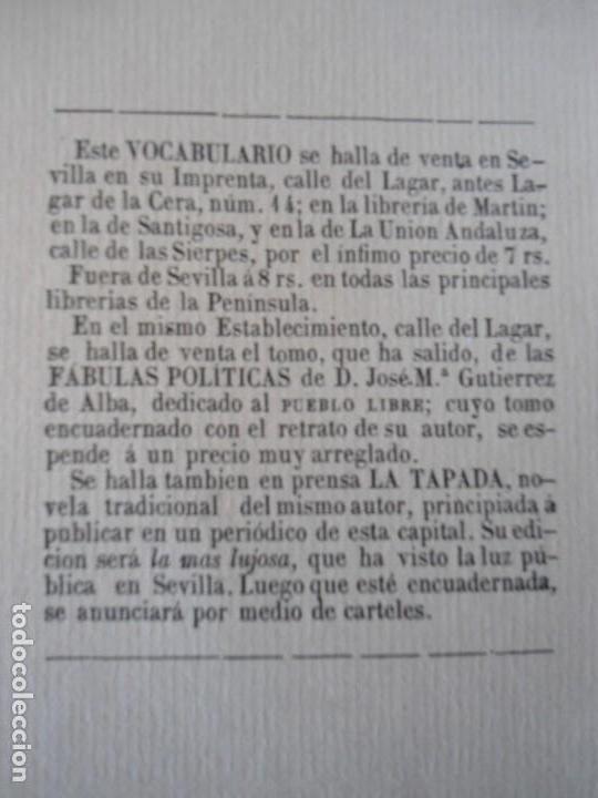 Libros de segunda mano: FASCIMIL DEL VOCABULARIO DEL DIALECTO JITANO - Foto 18