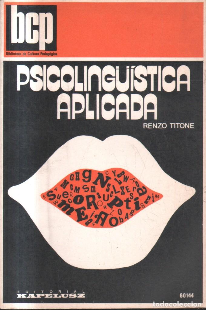 Libros de segunda mano: PSICOLINGUISTICA APLICADA. A-PED-701 - Foto 1