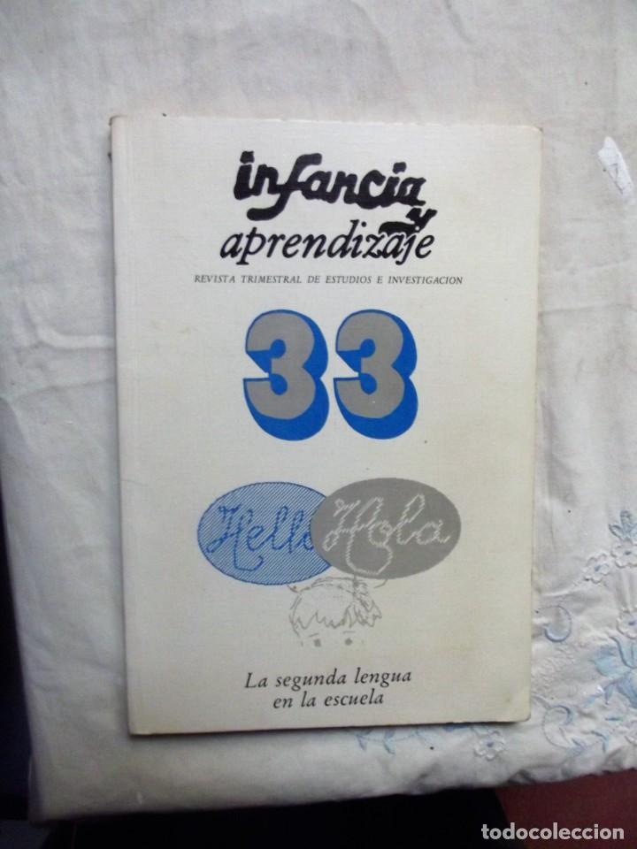 Libros de segunda mano: INFANCIA Y APRENDIZAJE - Foto 1