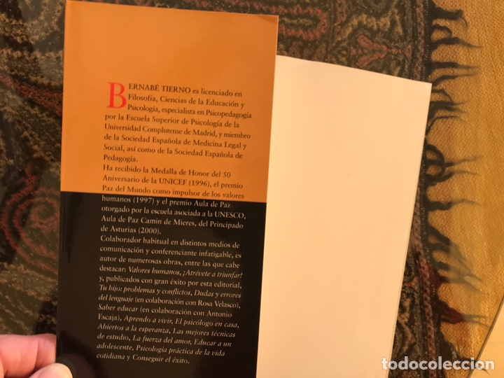 Libros de segunda mano: Aprobar el curso. Bernab&eacute; Tierno. Como nuevo - Foto 3