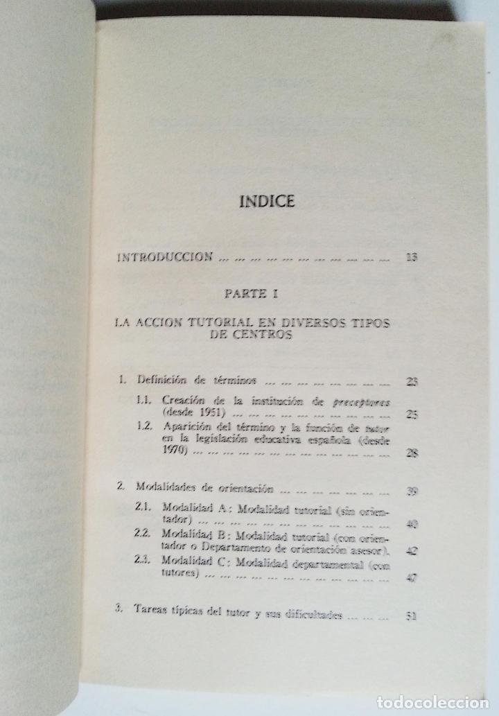 Libros de segunda mano: EXPERIENCIAS DE ACCI&Oacute;N TUTORIAL | GONZ&Aacute;LEZ-SIMANCAS | EUNSA 1975 (1&ordf; ED.) - Foto 3