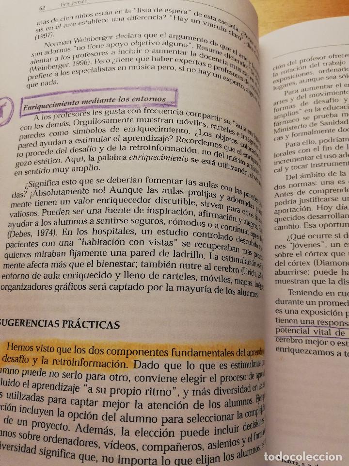 Libros de segunda mano: CEREBRO Y APRENDIZAJE. COMPETENCIAS E IMPLICACIONES EDUCATIVAS (ERIC JENSEN) - Foto 7