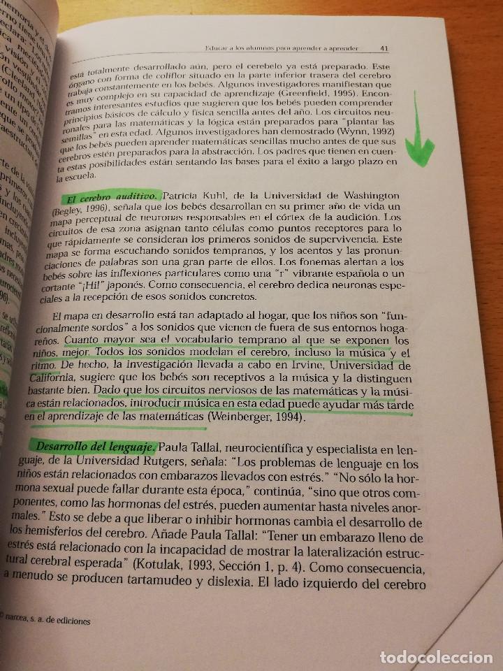 Libros de segunda mano: CEREBRO Y APRENDIZAJE. COMPETENCIAS E IMPLICACIONES EDUCATIVAS (ERIC JENSEN) - Foto 9