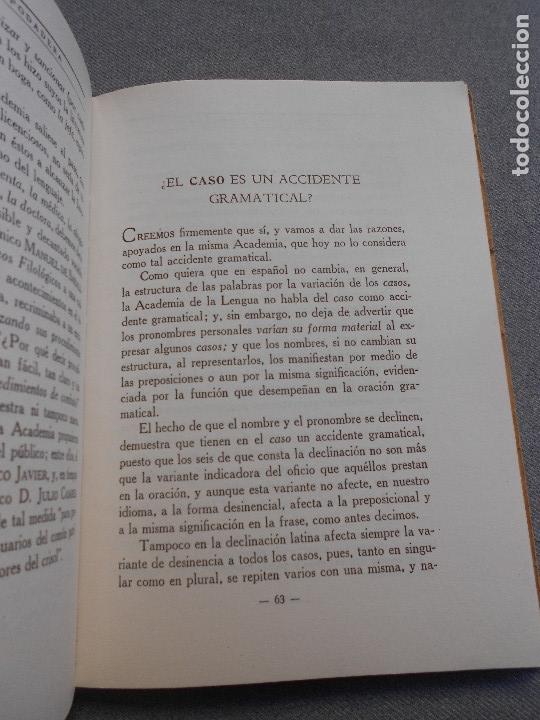 Libros de segunda mano: CUESTIONES LOGICO-GRAMATICALES - Foto 5