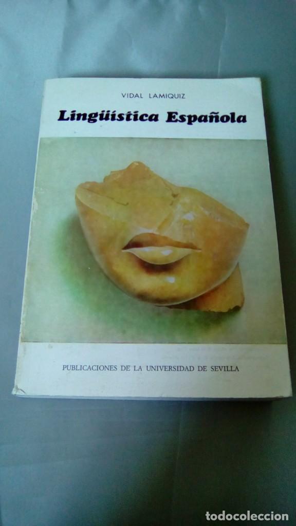 Libros de segunda mano: LING&Uuml;ISTICA ESPA&Ntilde;OLA.- VIDAL LAMIQUIZ - Foto 1