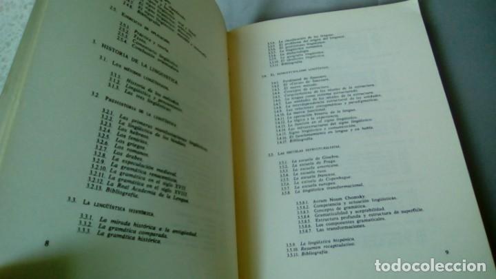 Libros de segunda mano: LING&Uuml;ISTICA ESPA&Ntilde;OLA.- VIDAL LAMIQUIZ - Foto 7