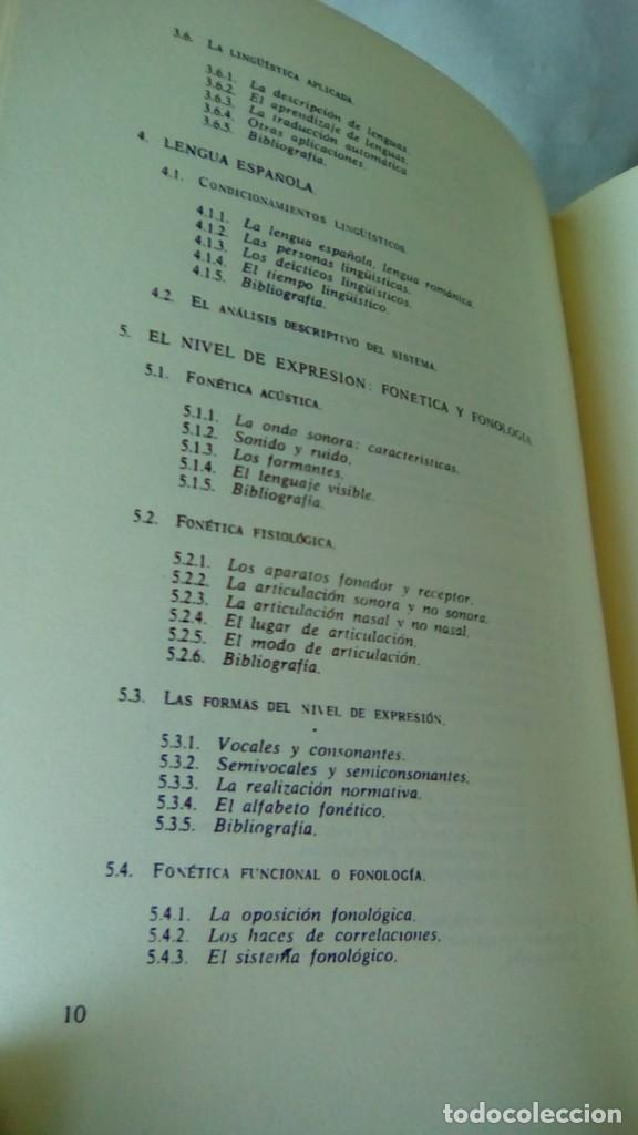 Libros de segunda mano: LING&Uuml;ISTICA ESPA&Ntilde;OLA.- VIDAL LAMIQUIZ - Foto 8