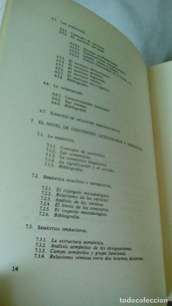 Libros de segunda mano: LING&Uuml;ISTICA ESPA&Ntilde;OLA.- VIDAL LAMIQUIZ - Foto 12