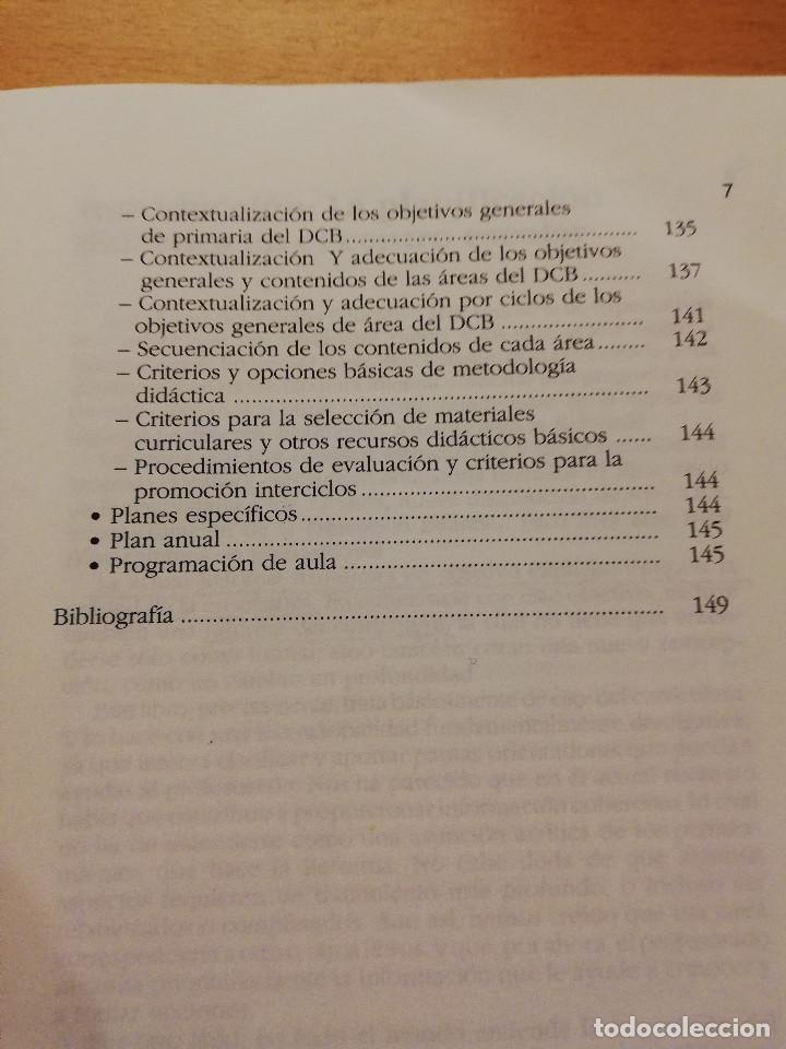 Libros de segunda mano: DEL PROYECTO EDUCATIVO A LA PROGRAMACI&Oacute;N DE AULA (VV. AA.) EDITORIAL GRA&Oacute; - Foto 4