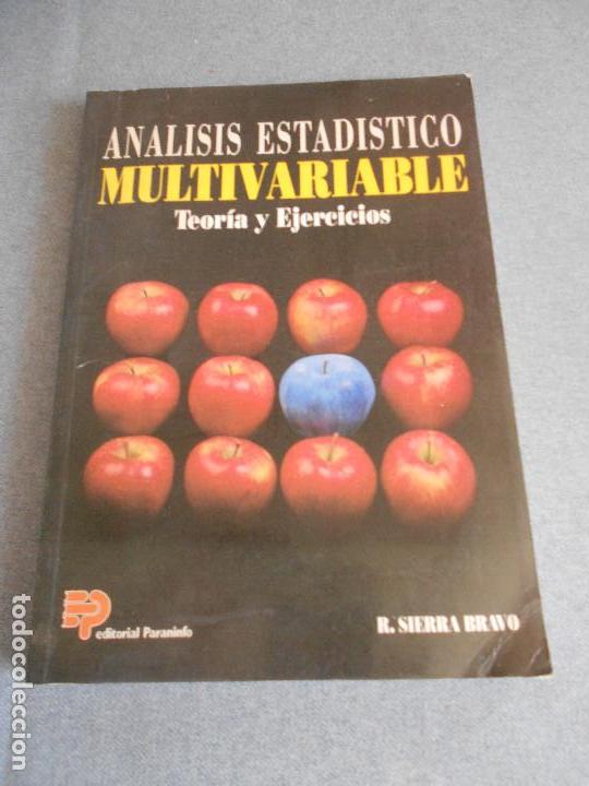 Libros de segunda mano: ANALISIS ESTADISTICO MULTIVARIABLE. TEORIA Y EJERCICIOS. - Foto 1