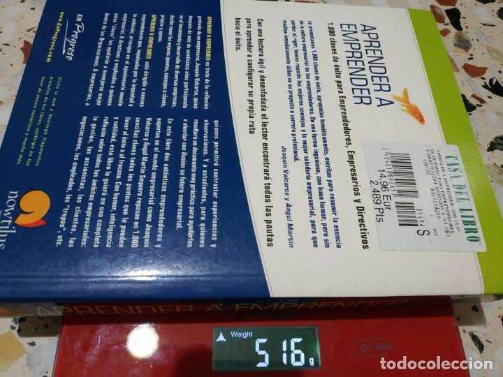 Libros de segunda mano: APRENDER A EMPRENDER - JOAQU&Iacute;N VALCARCE Y &Aacute;NGEL MART&Iacute;N SEQUERA. - Foto 5