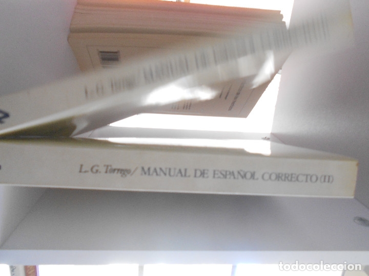 Libros de segunda mano: MANUAL DE ESPA&Ntilde;OL CORRECTO. DOS TOMOS - Foto 4