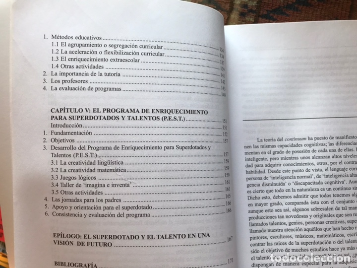 Libros de segunda mano: La Superdotaci&oacute;n intelectual. Esteban S&aacute;nchez - Foto 6