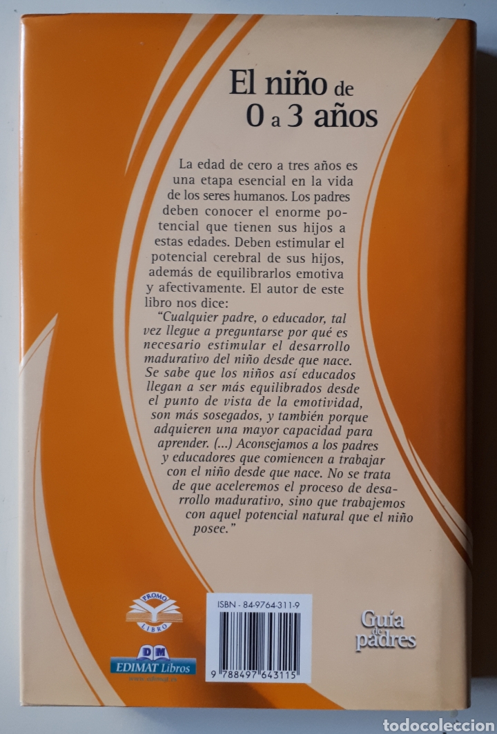 Libros de segunda mano: Libro El ni&ntilde;o de 0 a 3 a&ntilde;os - Foto 2