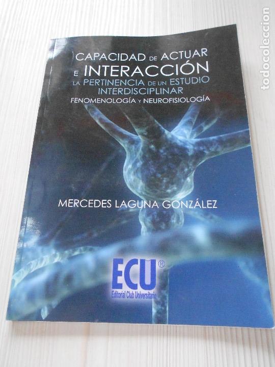 Libros de segunda mano: CAPACIDAD DE ACTUAR E INTERACCION