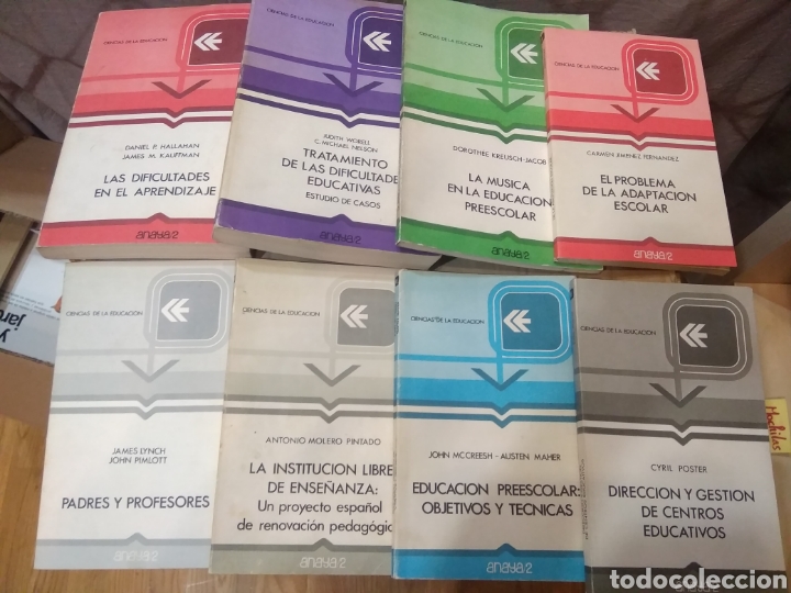 Libros de segunda mano: Ciencias de la educaci&oacute;n. 8 libros - Foto 1